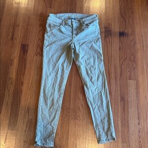 American Eagle Outfitters Olive Super Stretch Jeans